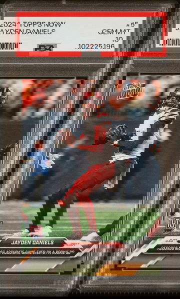 2024 Topps Now Jayden Daniels #5 /27411 PSA 10