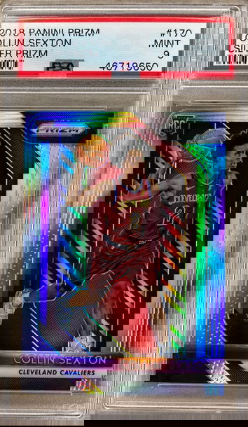 Collin Sexton Silver Prizm PSA 9