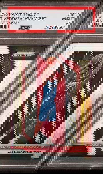 2018 Panini Prizm Shai Gilgeous-Alexander Silver Rookie RC PSA 9