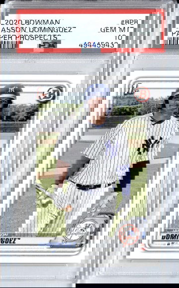 2020 Bowman Prospects #BP8 Jasson Dominguez PSA 10