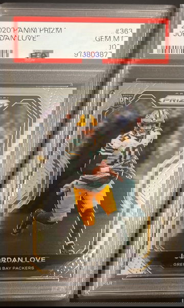 2020 Panini Prizm Jordan Love #363 PSA 10 Rookie RC