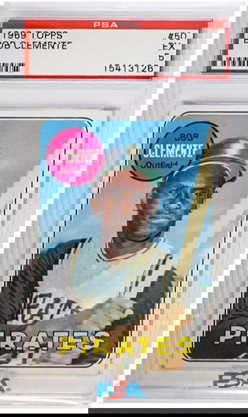 1969 Topps Roberto Clemente PSA 5
