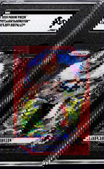 2024 Prizm #295 Lavar Arrington Choice Red Prizm /20 SGC 9