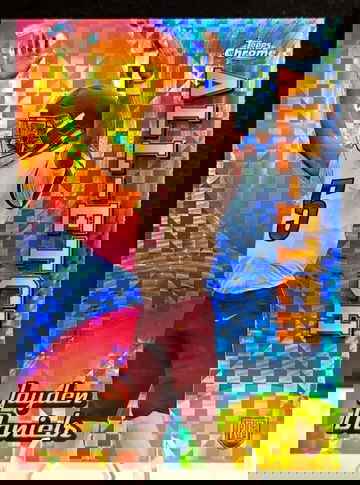 2024 Topps Chrome X Fractor All-Etch Jayden Daniels #CAE-JD