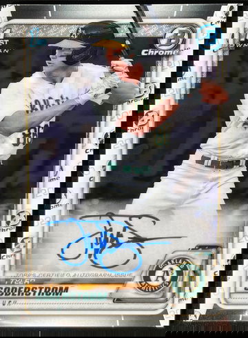 2020 Bowman Chrome Tyler Soderstrom auto autograph