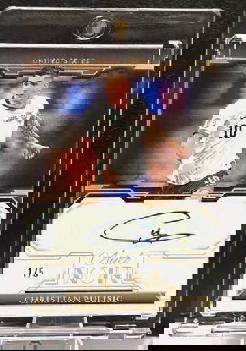 2024-25 Noir Soccer  Auto  Christian Pulisic  USA  FIRST PRINT  1/5