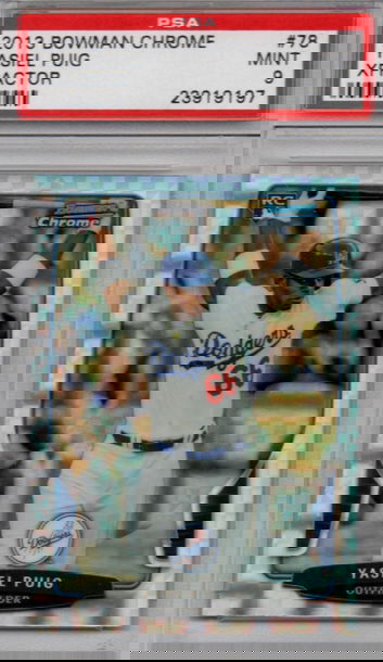 2013 Bowman Chrome YASIEL PUIG XFRACTOR