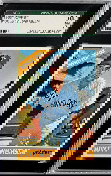 1966 Topps Hoyt Wilhelm SGC 7 (Near-Mint)