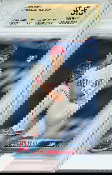 2018 TOPPS SHOHEI OHTANI #700 BGS 9.5 GEM MINT RC