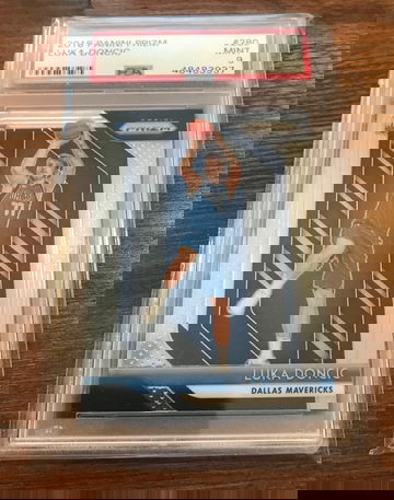PSA 9 Luka Doncic 2018 Prizm 280