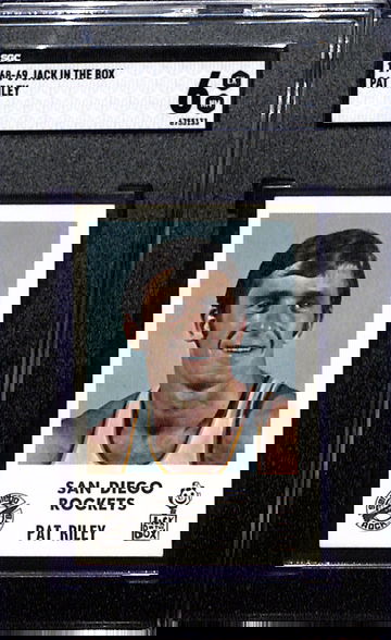 1968-69 Rockets Jack in the Box Pat Riley SGC 6