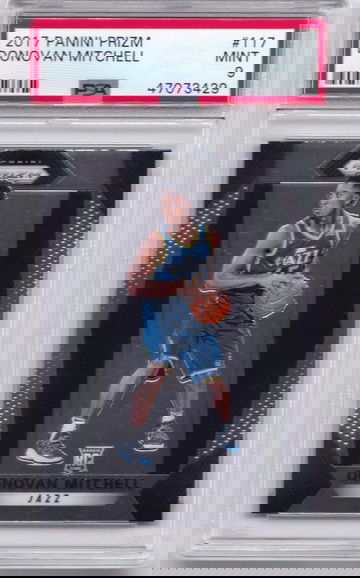 Donovan Mitchell 2017 Prizm PSA 9