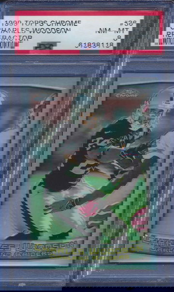 1999 Topps Chrome Refractor #36 Charles Woodson PSA 9 (BillsGridironGreats)