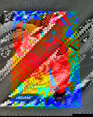 2016 Anthony Davis Panini Excalibur Kaboom Holo Vertical #6 SP KABOOM! Pelicans