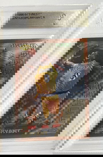 Kobe Bryant 1996 Finest BGS 9