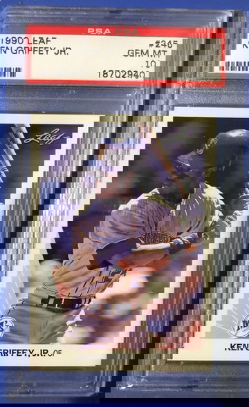 1990 Leaf #245 Ken Griffey Jr. PSA 10 Gem Mint