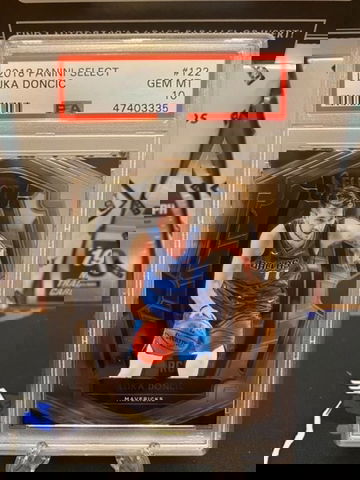 Luka Doncic Select Rookie PSA 10