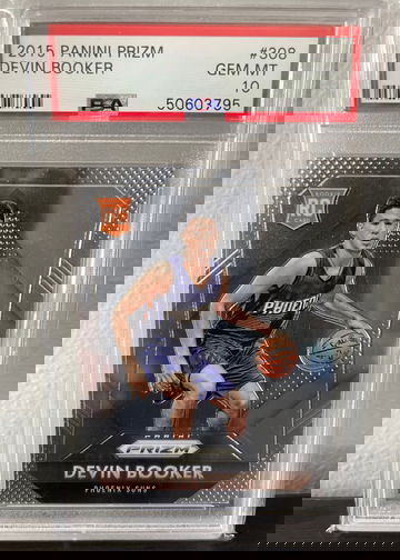 2015 Panini Prizm Devin Booker PSA 10 Gem MT