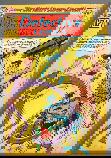 1963 DC Detective Batmen Comic Book #310 Solid G+/VG