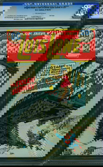 SUPERMAN'S GIRLFRIEND LOIS LANE #137, CGC 9.4 NM