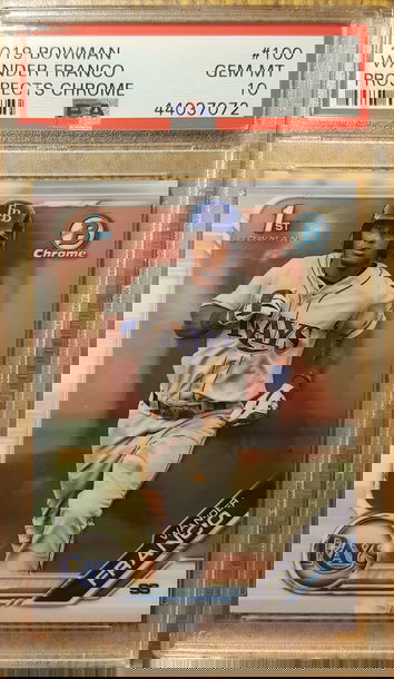 2019 Bowman Chrome Wander Franco Rookie PSA 10
