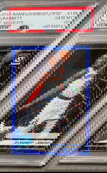 2019-20 Optic RJ Barrett Blue Velocity PSA 10