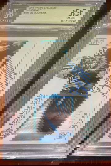 2018 panini encased DJ Moore RC 