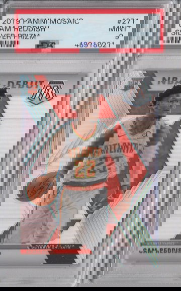  2019 Panini Mosaic Cam Reddish Silver Prizm PSA 9