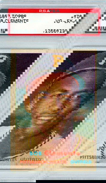 1957 Topps Bob Clemente #76 PSA 4 P1265