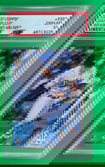 Gavin Lux 2020 topps psa 10