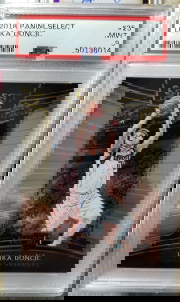 Luka doncic 2018 select Rookie RC concourse psa Mint 9