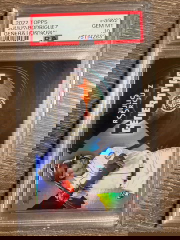 2022 Topps Update - Generation Now Julio Rodriguez (RC) PSA 10 GEM MINT POP 24!!