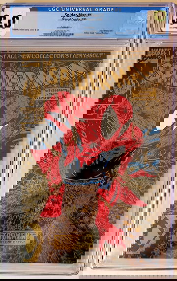 Spider-Man #1 CGC 8.0 Gold Variant