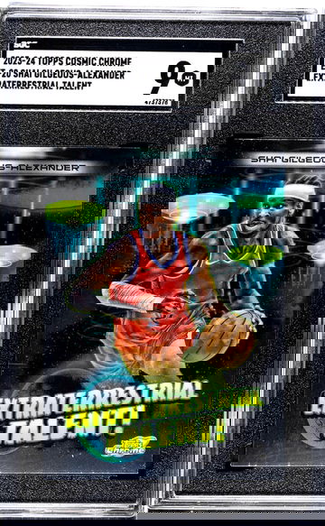 2023-24 Topps Cosmic Chrome #ET-20 Shai Gilgeous-Alexander Extraterrestrial Talent SGC 9