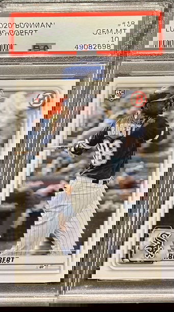 2020 Bowman Luis Robert RC PSA 10 