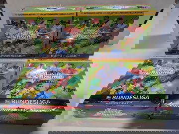 Lot of (4) 2020-21 Topps Chrome Match Attax Bundesliga Boxes SEALED