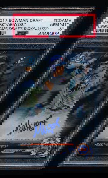 Mark Vientos 2017 Bowman Chrome Auto RC