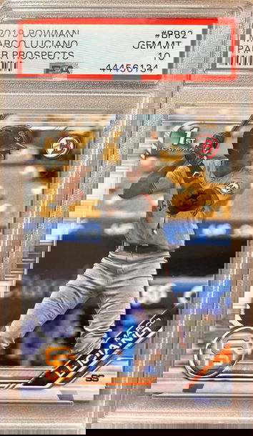 Marco Luciano 2019 Bowman PSA 10