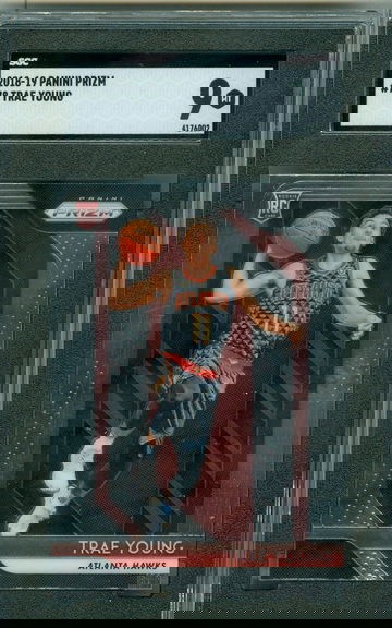 Trae Young 2018 Prizm RC SGC 9