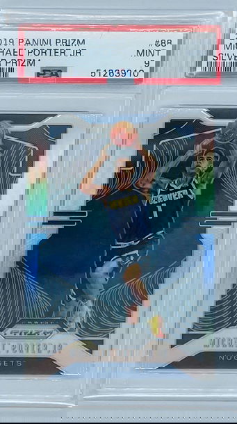 2019 Prizm Michael Porter Jr Silver PSA 9