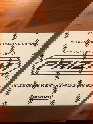 2018-19 Panini Prizm Basketball Cello Box