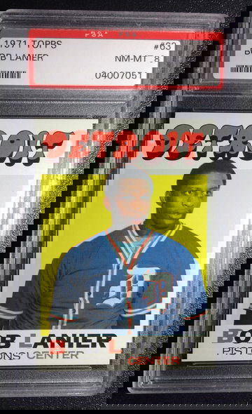 1971 Topps Bob Lanier #63  RC HOF Very Low Pop.