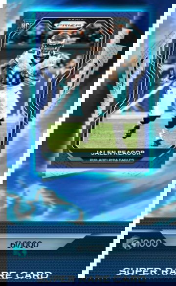 Panini Blitz 2020 Prizm Blue RC Jalen Reagor /1000