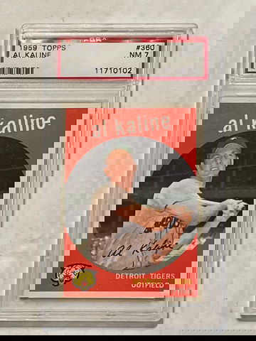 1959 Topps Al Kaline PSA 7