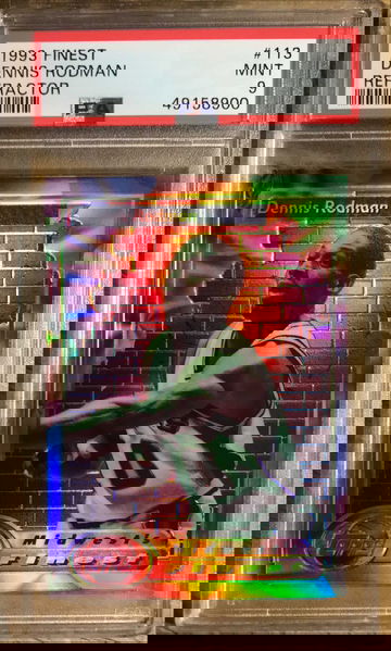 1993 Finest Refractor Dennis Rodman