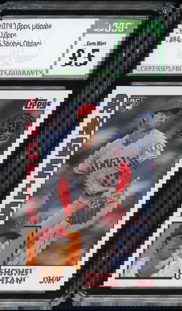 2019 Topps Update 1984 SHOHEI OHTANI CSG 9.5 Gem Mint