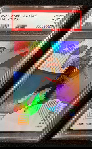 Trae Young 2018-19 Panini Status RC #192 Rookie PSA 9