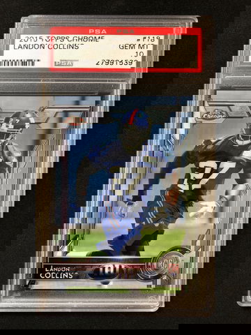 2015 Topps Chrome - Landon Collins - Rookie PSA 10 Gem Mint