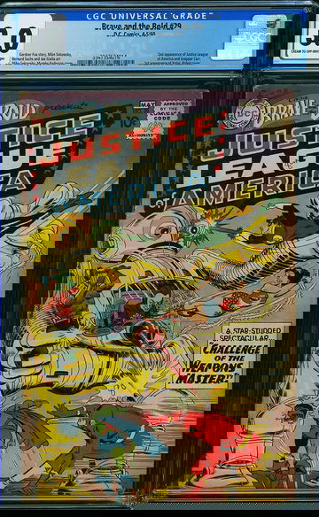 BRAVE AND THE BOLD #29, CGC 3.0 GVG