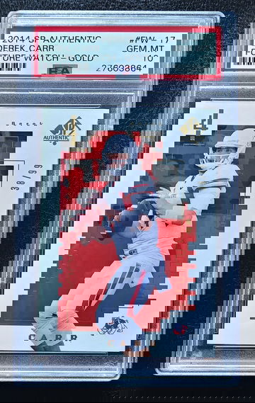 2014 SP AUTHENTIC FUTURE WATCH GOLD /99 PSA 10